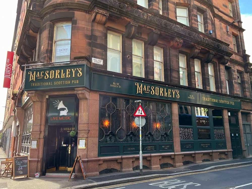 Macsorley's Glasgow - Outside